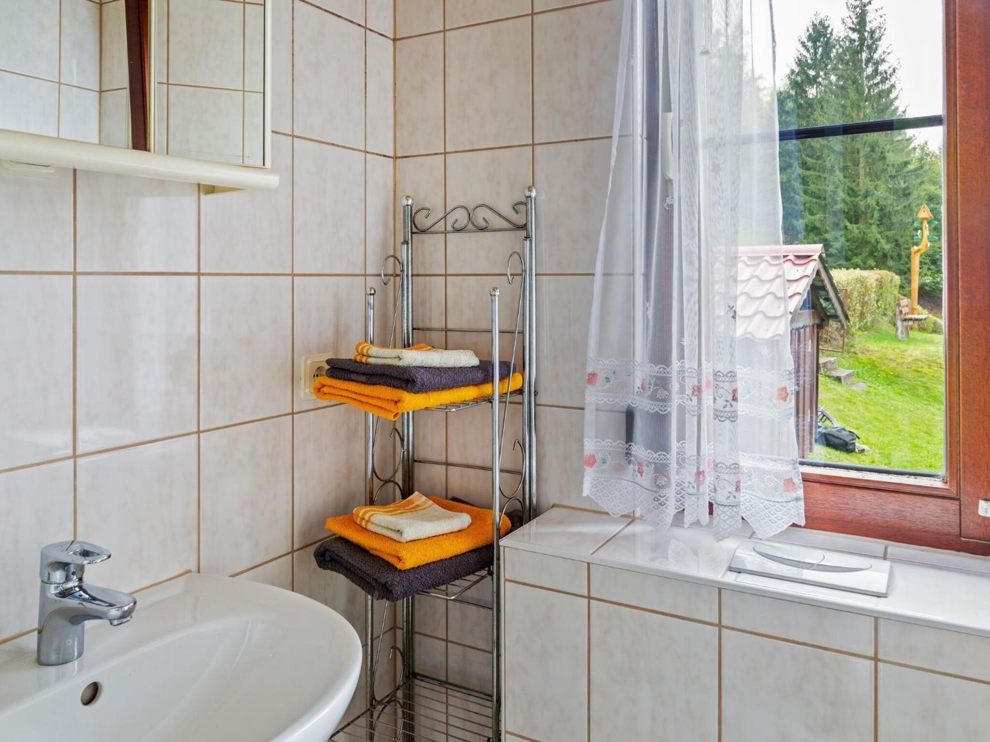 Holiday Home In Thuringia Near The Lake Langenbach  Exteriör bild