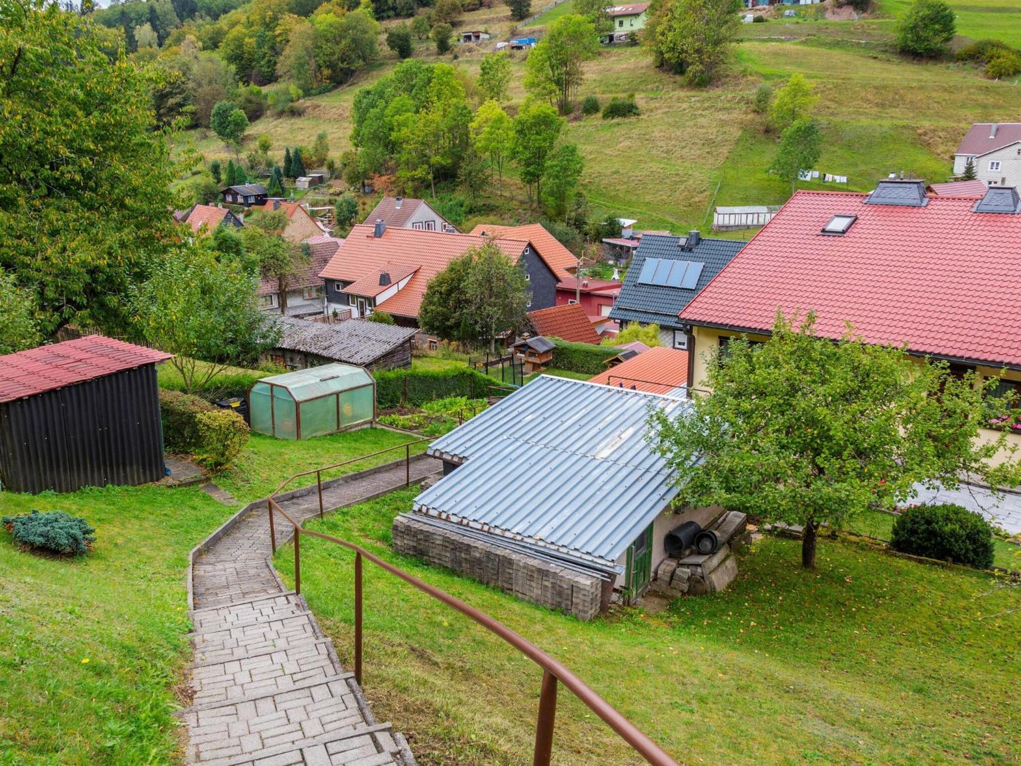 Holiday Home In Thuringia Near The Lake Langenbach  Exteriör bild