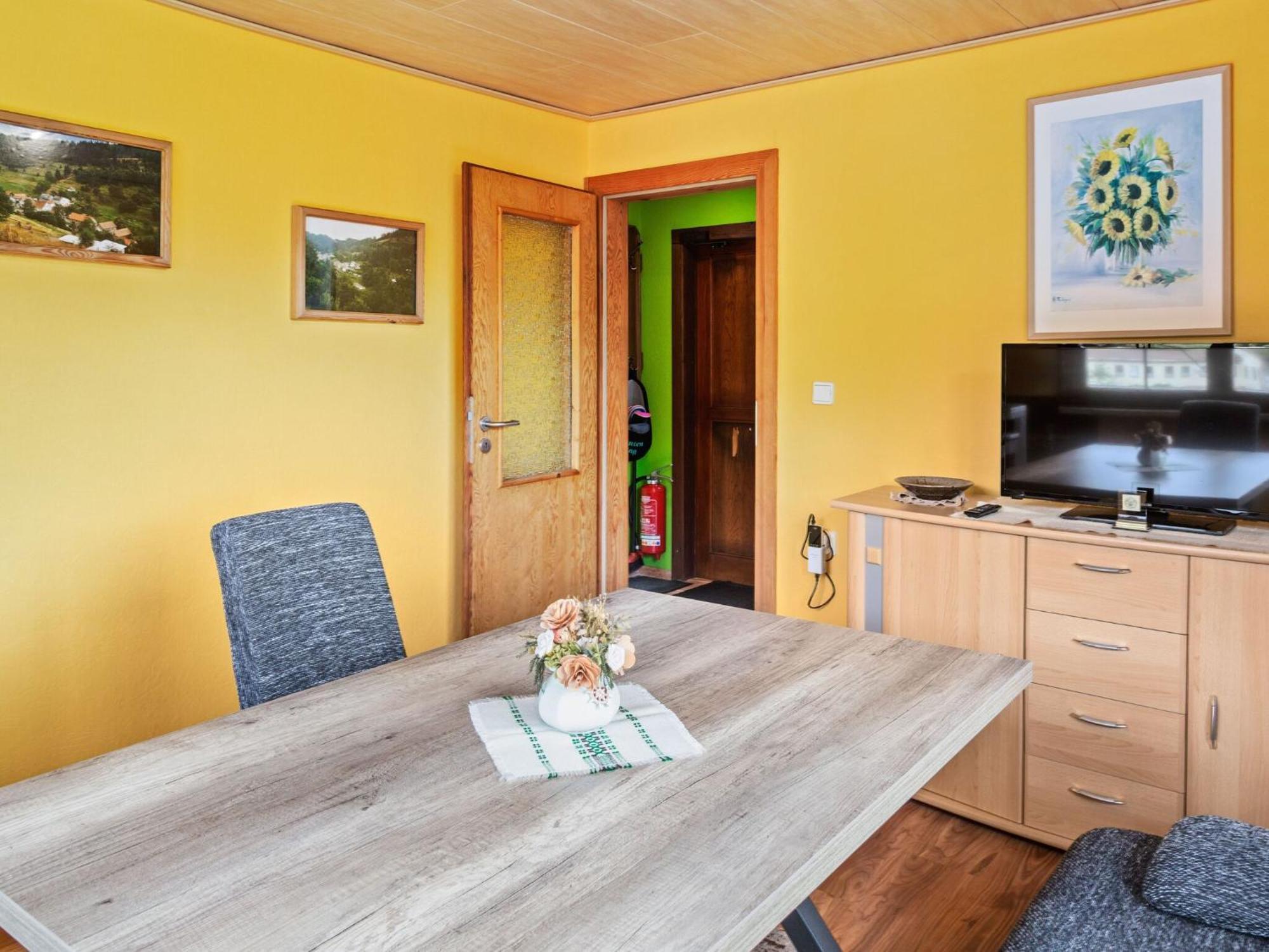 Holiday Home In Thuringia Near The Lake Langenbach  Exteriör bild