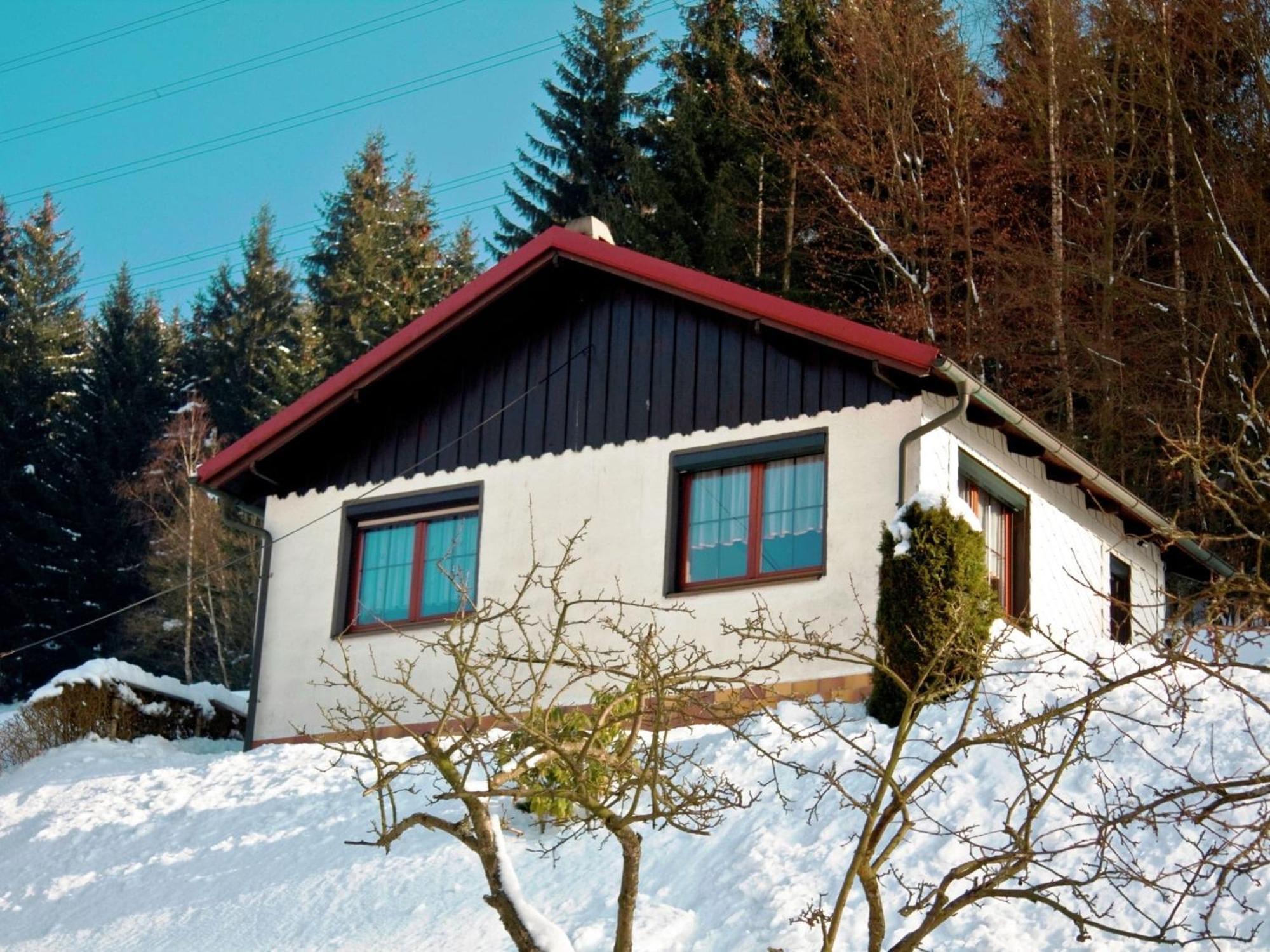 Holiday Home In Thuringia Near The Lake Langenbach  Exteriör bild