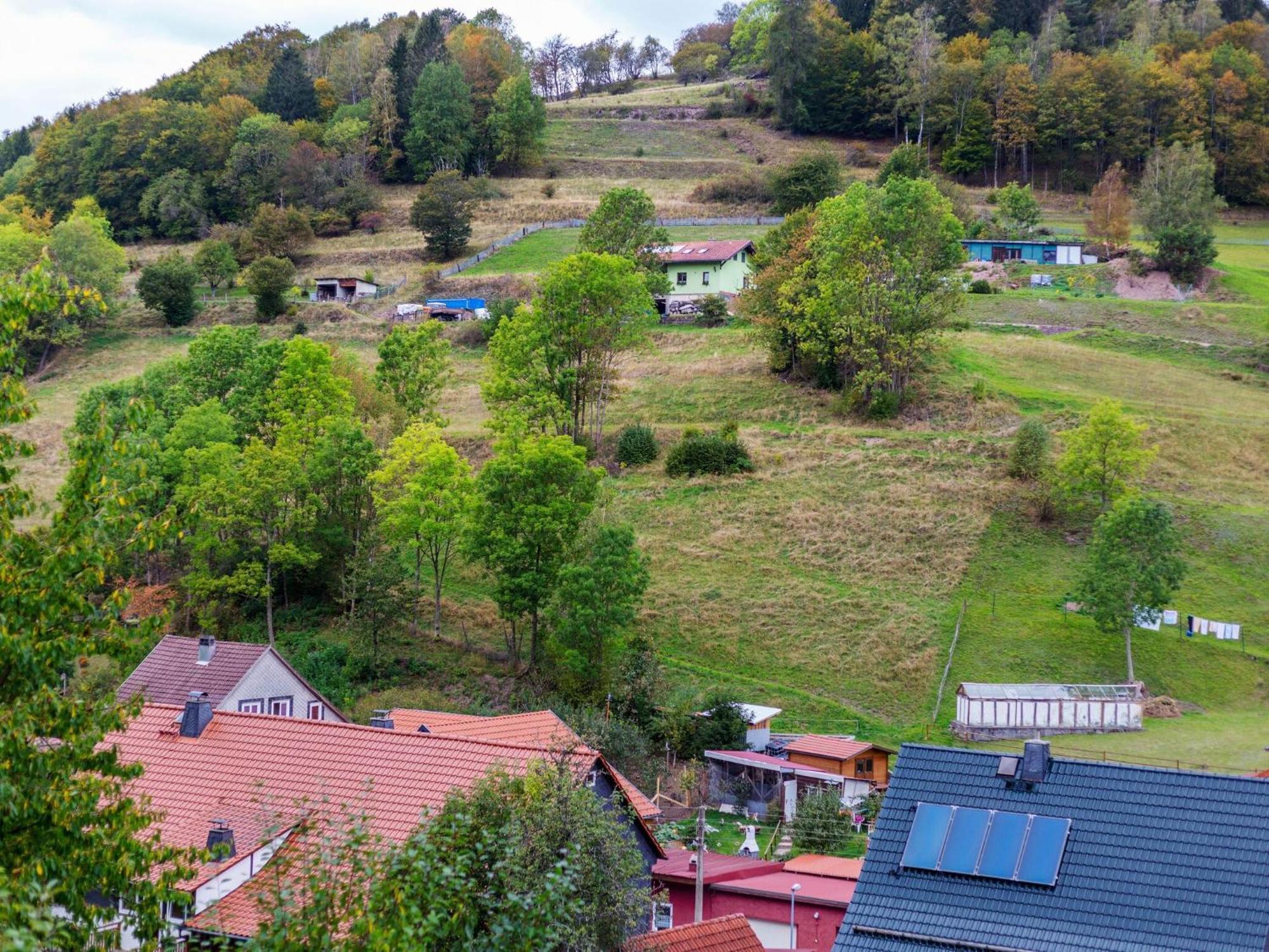 Holiday Home In Thuringia Near The Lake Langenbach  Exteriör bild