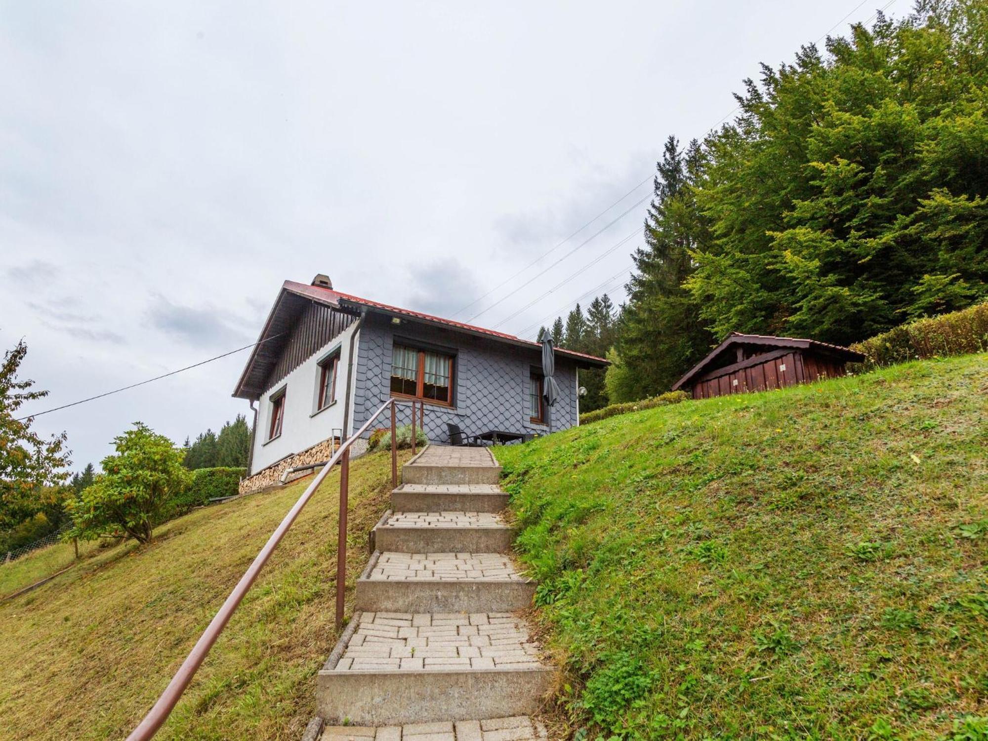 Holiday Home In Thuringia Near The Lake Langenbach  Exteriör bild