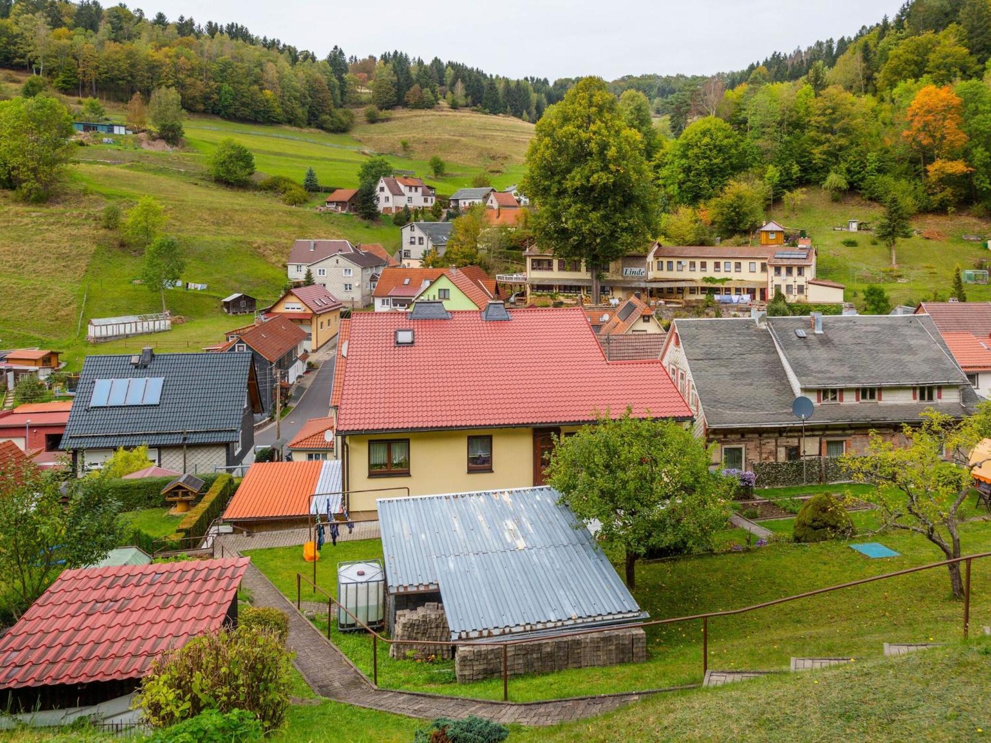 Holiday Home In Thuringia Near The Lake Langenbach  Exteriör bild